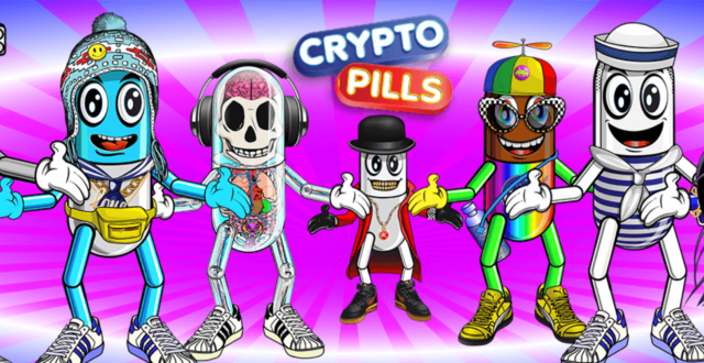 NFT Collection Crypto Pills by Micha Klein Price, Stats, and Review